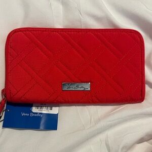 Vera Bradley Scarlet Quilted Wallet